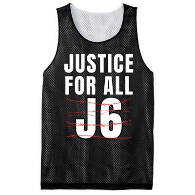 Justice For All J6, First Amendment, J6, Freedom Mesh Reversible Basketball Jersey Tank