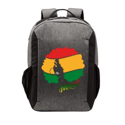 Juneteenth Female Afro African American Vector Backpack