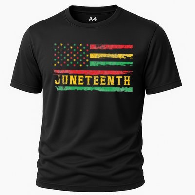 Juneteenth Flag African American Wo Performance Shirt