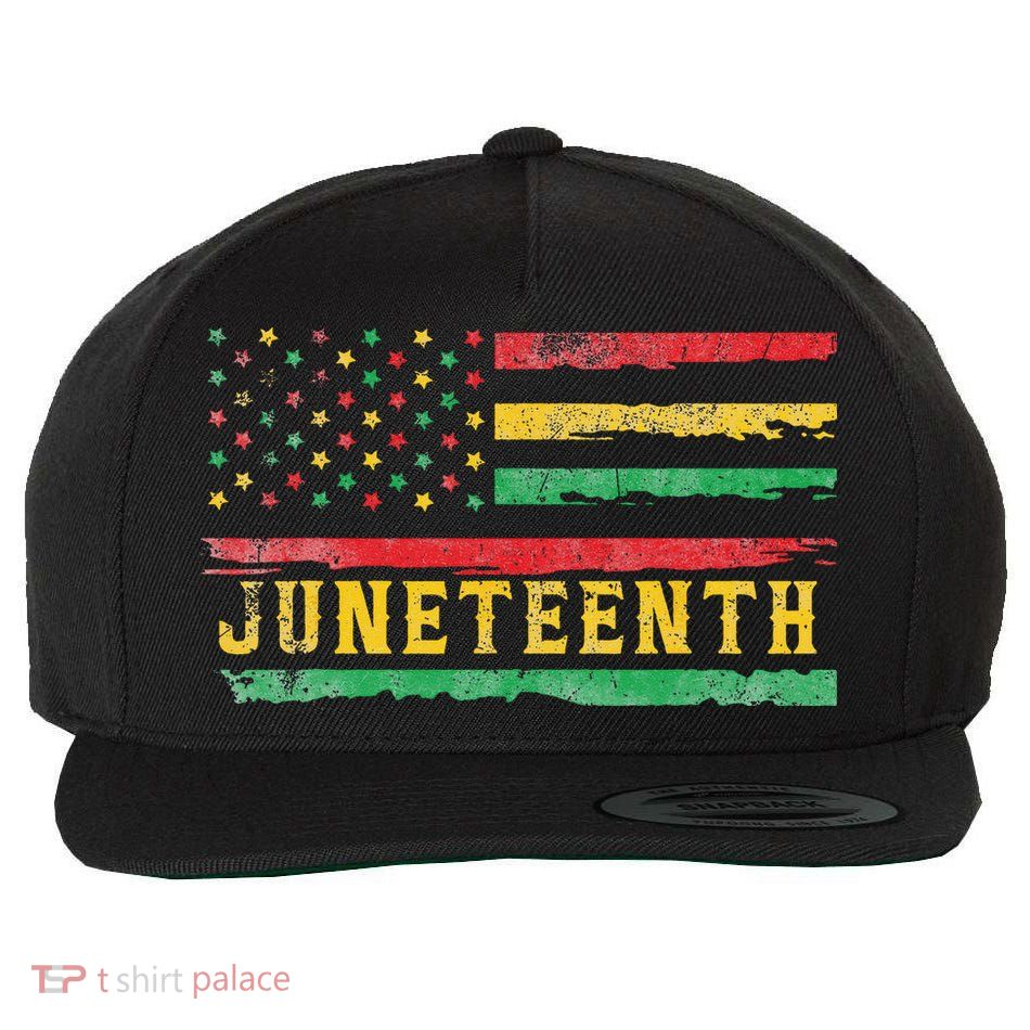 Juneteenth Flag African American Wo Wool Snapback Cap