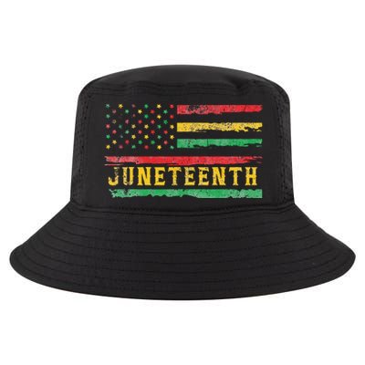 Juneteenth Flag African American Wo Cool Comfort Performance Bucket Hat