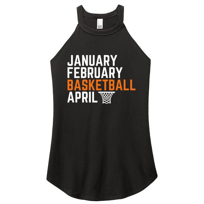 January February Basketball April Madness College Women's Perfect Tri Rocker Tank