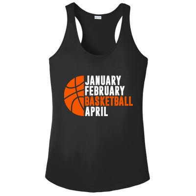 January February Basketball April Madness College Basketball Season Ladies PosiCharge Competitor Racerback Tank