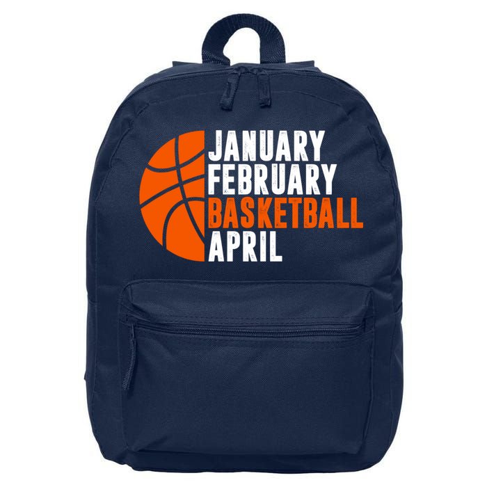 January February Basketball April Madness College Basketball Season 16 in Basic Backpack