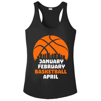 January February Basketball April Madness College Basketball Season Ladies PosiCharge Competitor Racerback Tank
