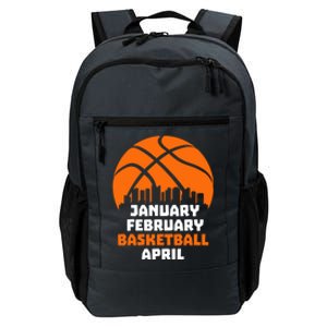 January February Basketball April Madness College Basketball Season Daily Commute Backpack