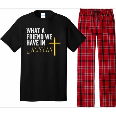 Jesus Faith Based What A Friend We Have In Jesus Christian Faith Devotion Pajama Set