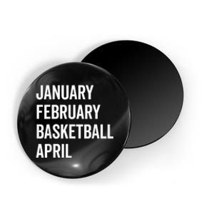 January February Basketball April Madness College Magnet