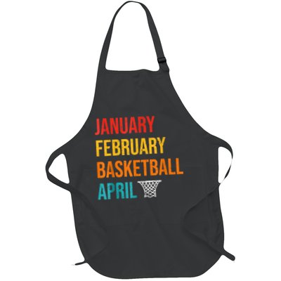 January February Basketball April Madness College Apron