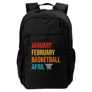 January February Basketball April Madness College Daily Commute Backpack