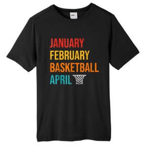 January February Basketball April Madness College Tall Fusion ChromaSoft Performance T-Shirt