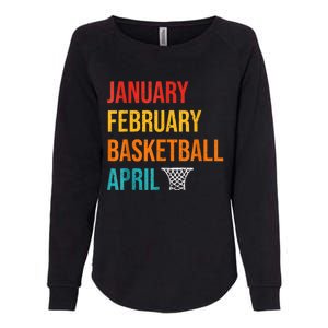 January February Basketball April Madness College Womens California Wash Sweatshirt