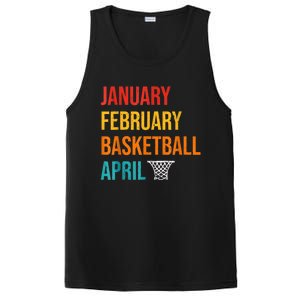 January February Basketball April Madness College PosiCharge Competitor Tank