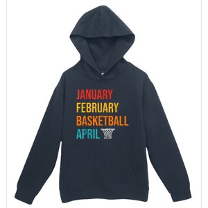 January February Basketball April Madness College Urban Pullover Hoodie