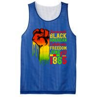 Juneteenth Fist Black Celebrate Black Freedom 1865 Cute Gift Mesh Reversible Basketball Jersey Tank