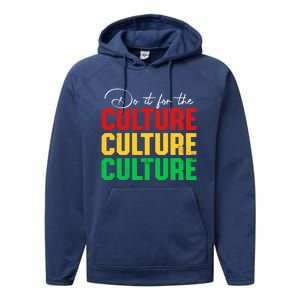 Juneteenth For Black History Culture Black Freedom Afro Meaningful Gift Performance Fleece Hoodie