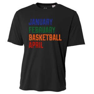 January February Basketball April Cooling Performance Crew T-Shirt