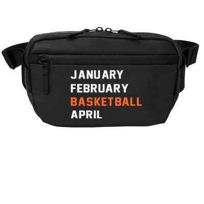 January February Basketball April College Basketball Fan Crossbody Pack