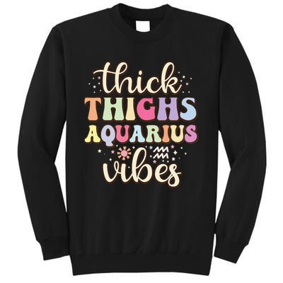 January February birthday astrology Aquarius Zodiac sign Tall Sweatshirt