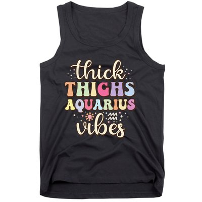 January February birthday astrology Aquarius Zodiac sign Tank Top