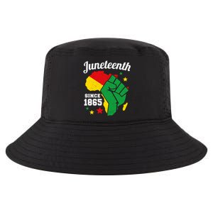 Juneteenth Freegiftish Black History Month African Map Fist Gift Cool Comfort Performance Bucket Hat