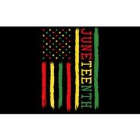 Juneteenth Flag Black Freedom 1865 Bumper Sticker