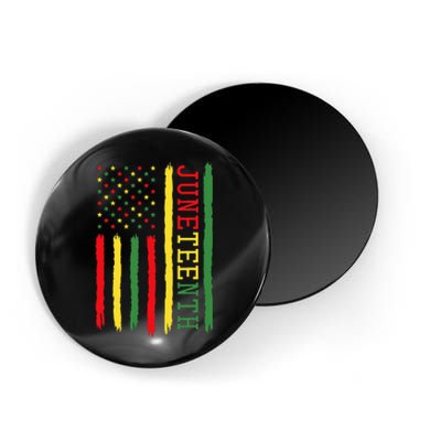 Juneteenth Flag Black Freedom 1865 Magnet