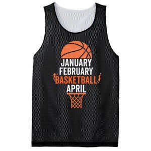 January February Basketball April College March Basketball Mesh Reversible Basketball Jersey Tank