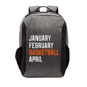 January February Basketball April Vector Backpack