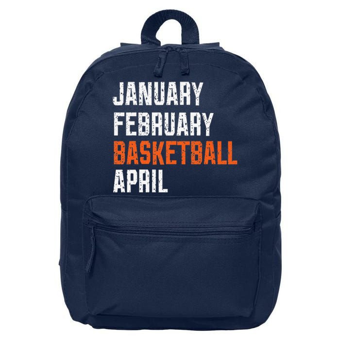 January February Basketball April 16 in Basic Backpack