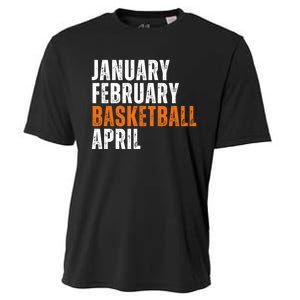 January February Basketball April Madness Cooling Performance Crew T-Shirt