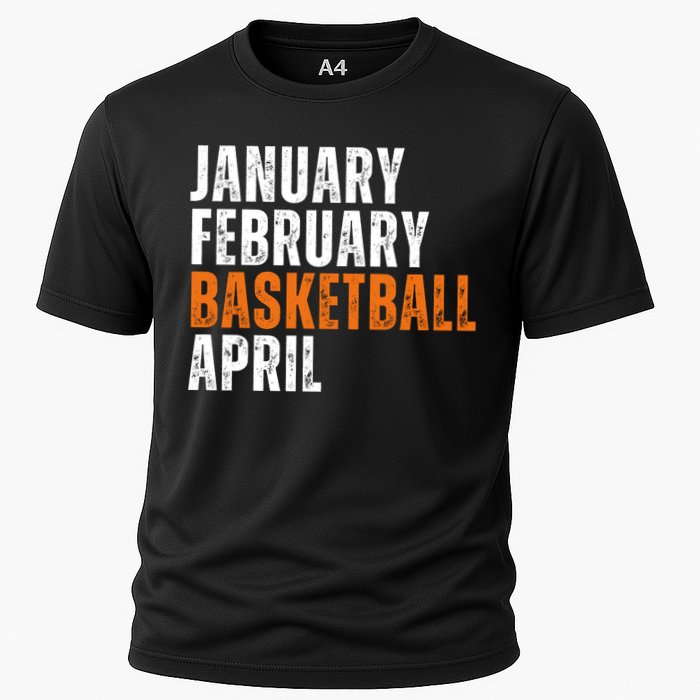 January February Basketball April Madness Cooling Performance Crew T-Shirt