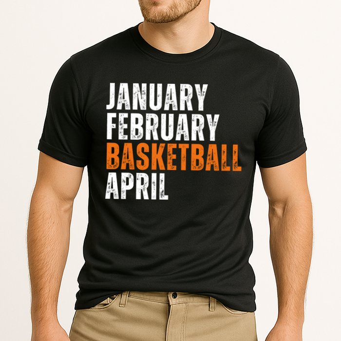 January February Basketball April Madness Cooling Performance Crew T-Shirt