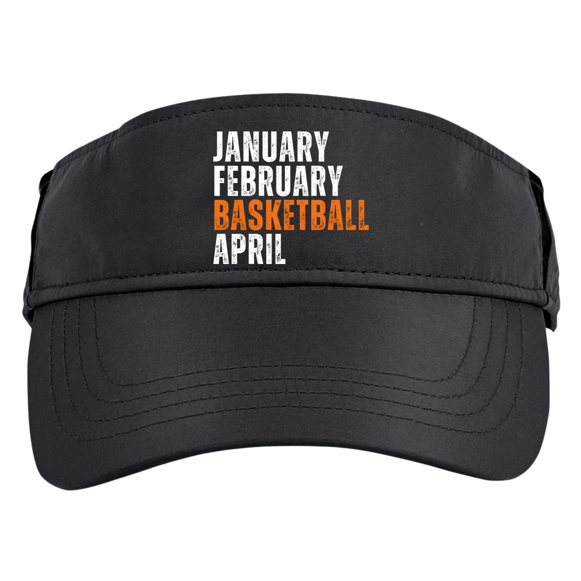 January February Basketball April Madness Adult Drive Performance Visor