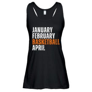 January February Basketball April Madness Ladies Essential Flowy Tank