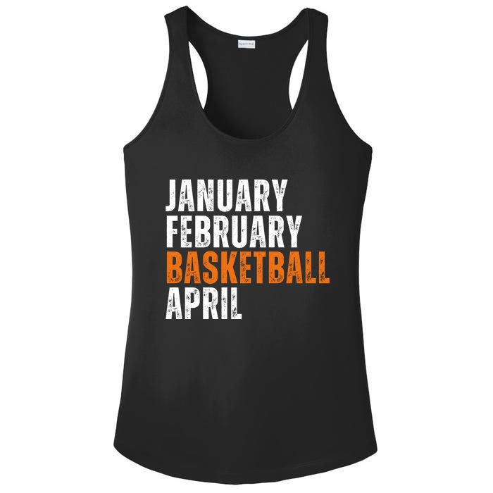 January February Basketball April Madness Ladies PosiCharge Competitor Racerback Tank