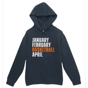 January February Basketball April Madness Urban Pullover Hoodie