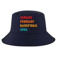 January February Basketball April Funny Basketball Season Cool Comfort Performance Bucket Hat