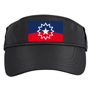 Juneteenth Flag Black History Month Adult Drive Performance Visor