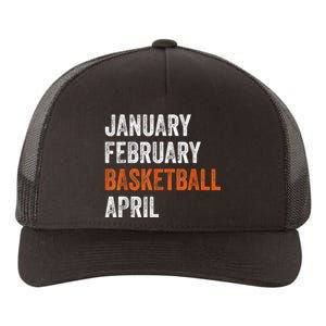 January February Basketball April Madness College Yupoong Adult 5-Panel Trucker Hat