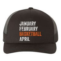 January February Basketball April Madness College Yupoong Adult 5-Panel Trucker Hat