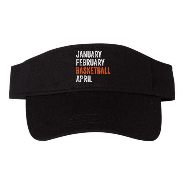 January February Basketball April Madness College Valucap Bio-Washed Visor