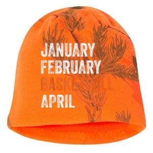 January February Basketball April Madness College Kati - Camo Knit Beanie