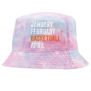 January February Basketball April Madness College Tie-Dyed Bucket Hat