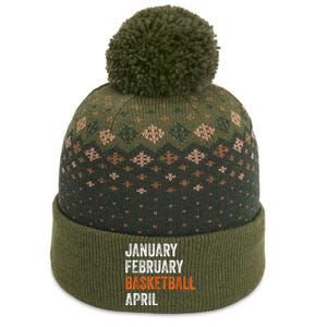 January February Basketball April Madness College The Baniff Cuffed Pom Beanie