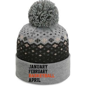 January February Basketball April Madness College The Baniff Cuffed Pom Beanie