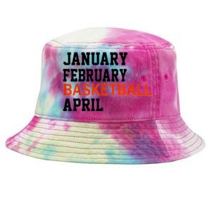 January February Basketball April Madness College Tie-Dyed Bucket Hat