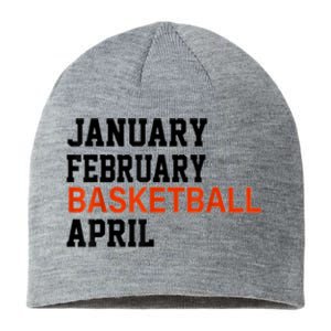 January February Basketball April Madness College Sustainable Beanie