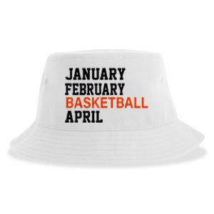 January February Basketball April Madness College Sustainable Bucket Hat