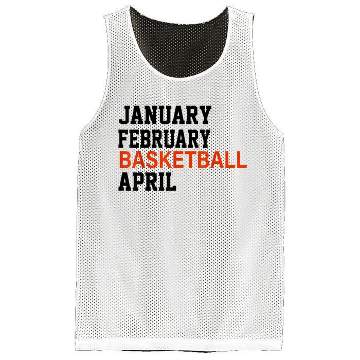 January February Basketball April Madness College Mesh Reversible Basketball Jersey Tank